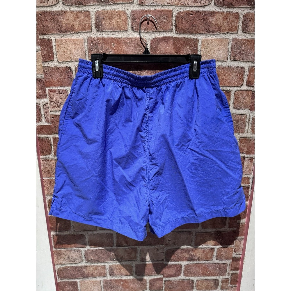 Ac-tiv-ology Athletic Shorts Women's Size XL Purple‎ 100% Nylon Elastic Waist
